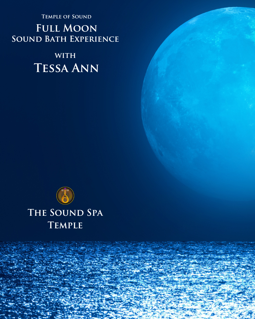 April Full Moon Sound Bath Experience @ The Sound Spa