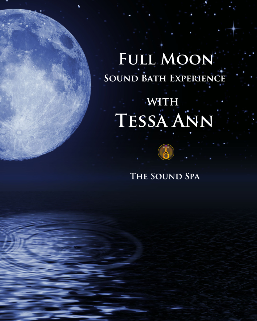 Full Moon Sound Experience @ The Sound Spa - Sunday 4 January 2026 - 11.00 am - 12.45 pm (Morning session)
