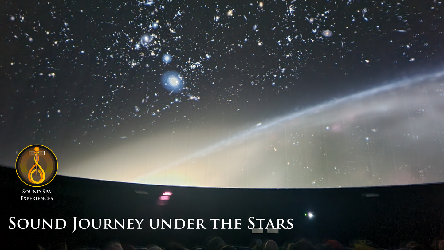 Planetarium Sound Journey under the Stars Experience - The Sound Spa - Friday 27 June 2025