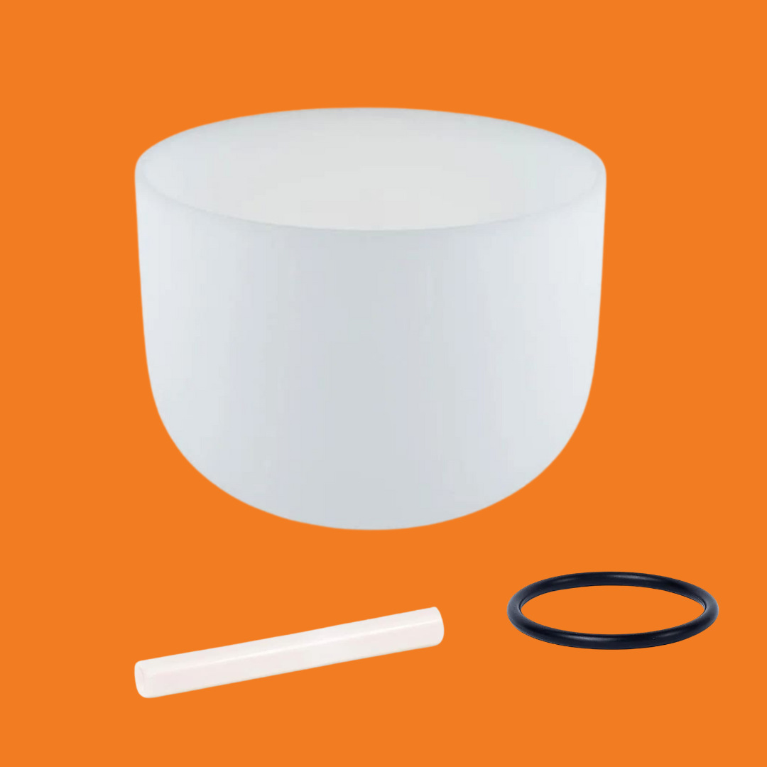 Crystal Singing Bowl - Note D - Sacral