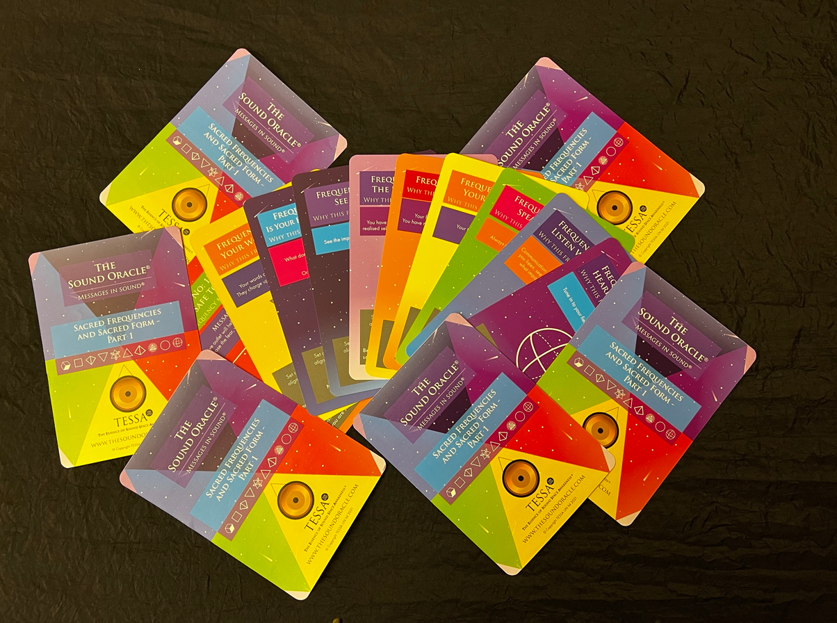 The Sound Oracle Cards - Sacred Frequencies and Sacred Form