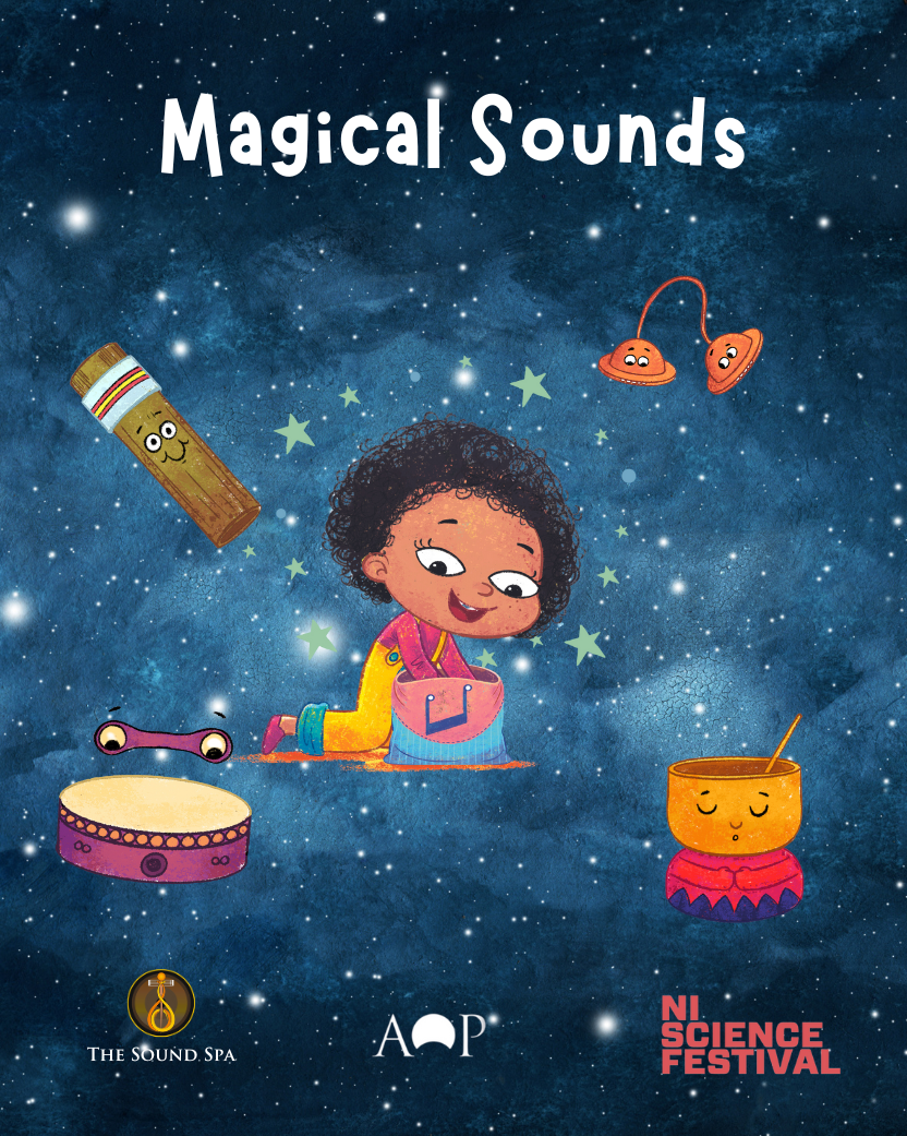 Magical Sounds (Family Sound Spa) Book Launch @ Planetarium Dome – NI Science Festival – Book Included! – Sunday 23 February 2025