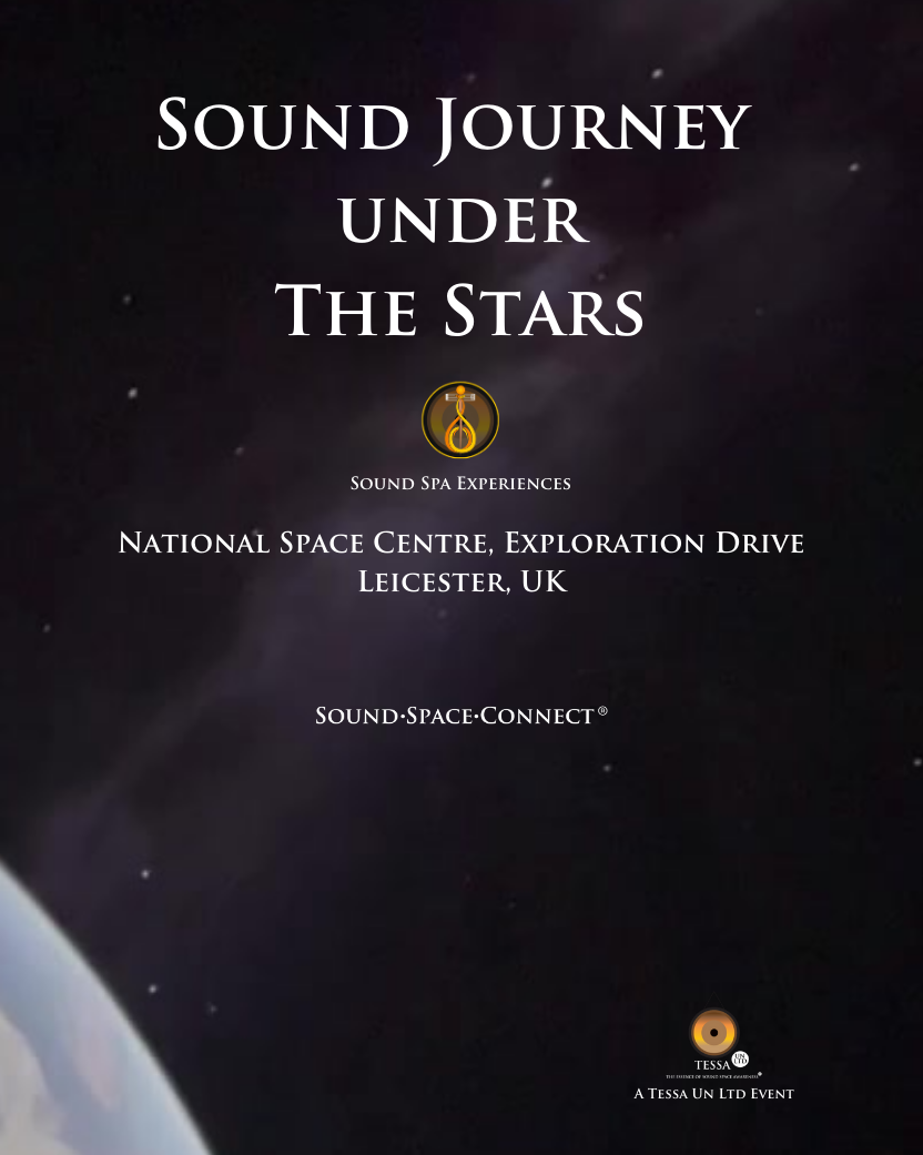 Sound Journey under the Stars with The Sound Spa @ NSC Planetarium Dome Leicester UK - Saturday 31 May 2025