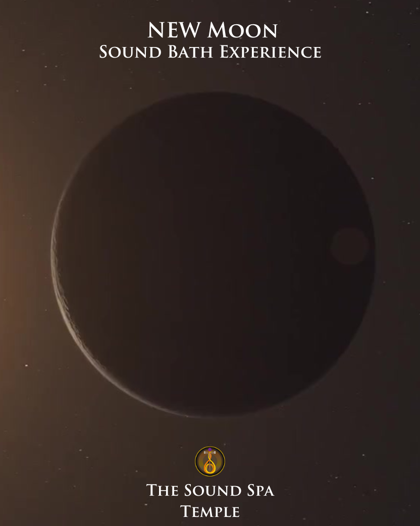 New Moon Sound Bath Experience @ The Sound Spa, Temple - Monday 26 May @ 7.00 pm