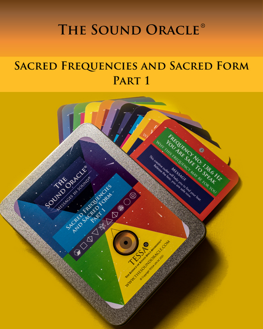 The Sound Oracle Cards - Sacred Frequencies and Sacred Form