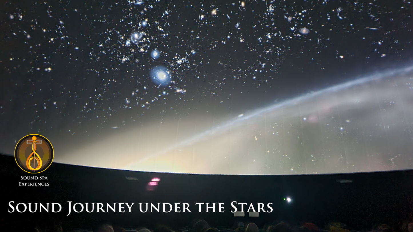 Planetarium Sound Journey under the Stars 2hr Experience - The Sound Spa - Sunday 27 April 2025