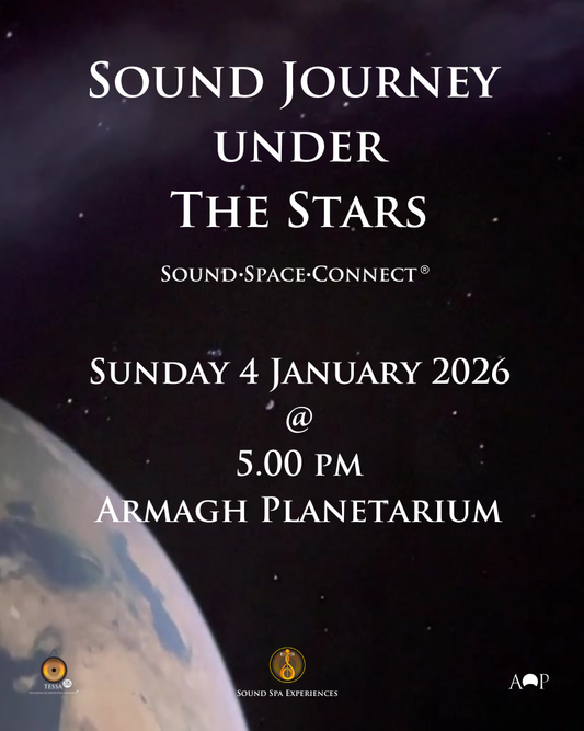 Sound Journey Under the Stars at Armagh Planetarium (Curated Audio-Visual Experience) - Sunday 4 January 2026 @ 5.00 pm