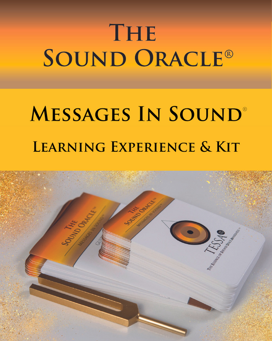 The Sound Oracle Foundations Course -Sound Healing Learning Experience & Sound Resource Kit - (with optional online tuning forks session)