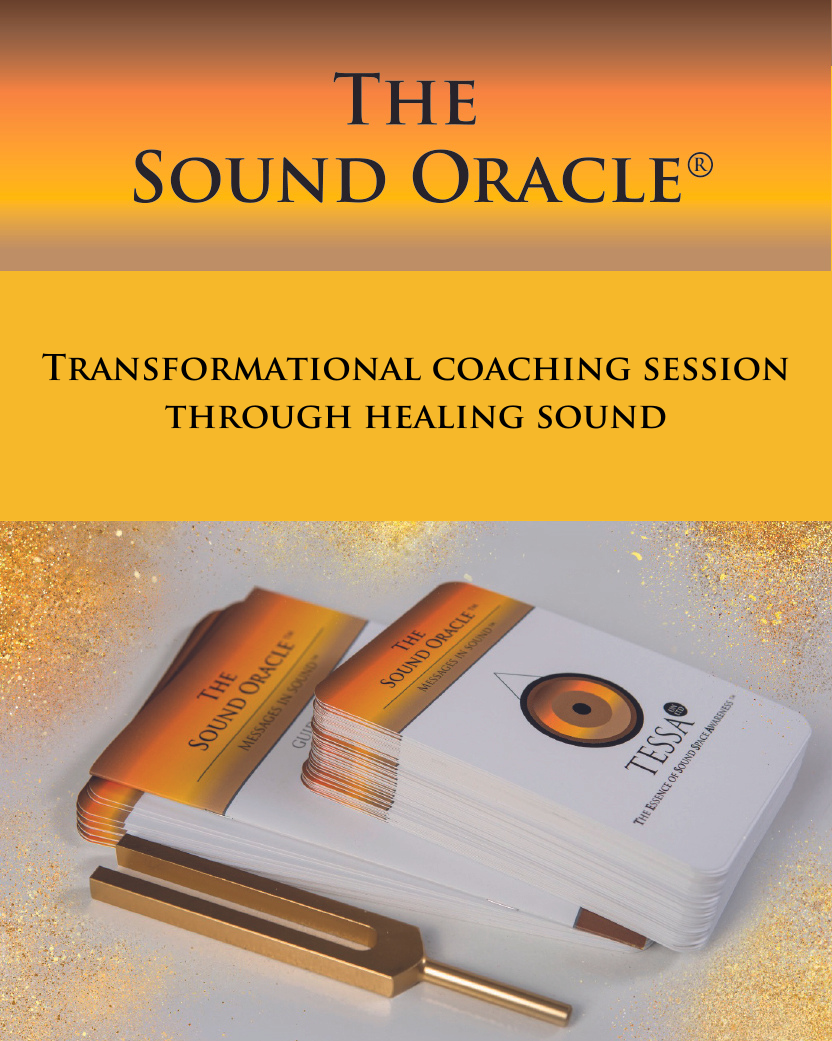 Transformational coaching session through healing sound (ONLINE)